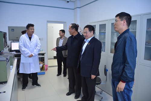 甘肃省科技厅副厅长傅小锋考察西北研究院